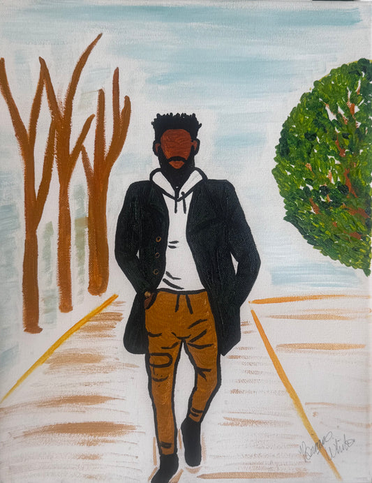 "In His Time"- Original Acrylic Painting 11x14